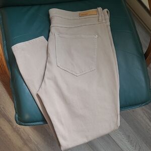 YOGA Jeans Light Tan Skinny Jeans